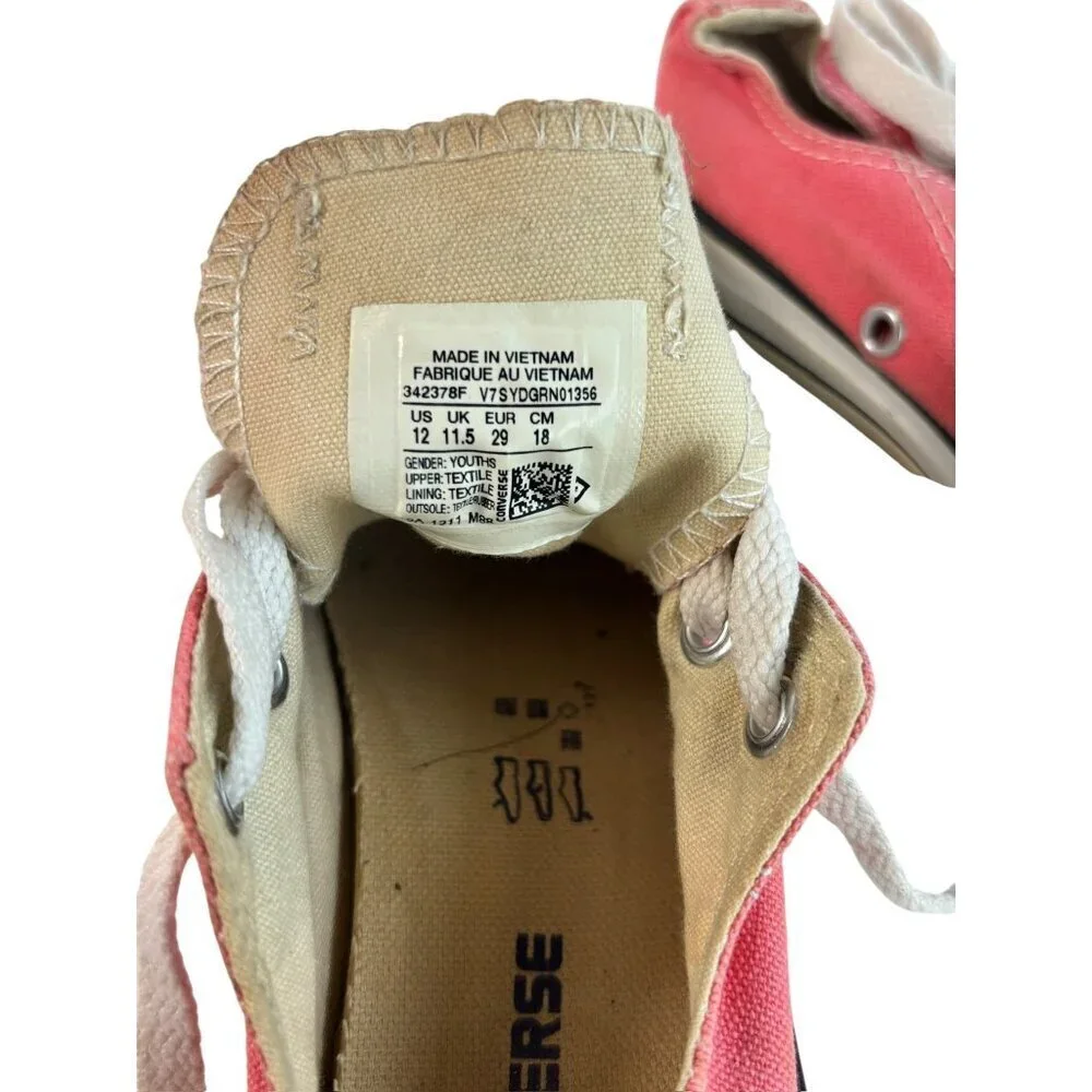 Converse All Star Girls Pink Shoes